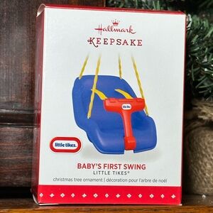 Hallmark Little Tikes Baby Swing Ornament